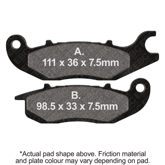 EBC - EBC Pad Set (FA375)