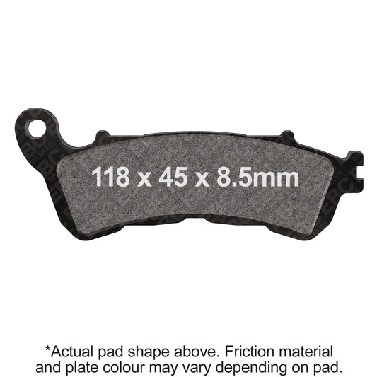 EBC - Carbon SCO Series Pads E391 (SFAC388)