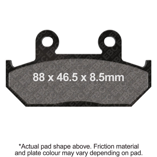 EBC - Carbon SCO Series Pads E391 (SFAC412)