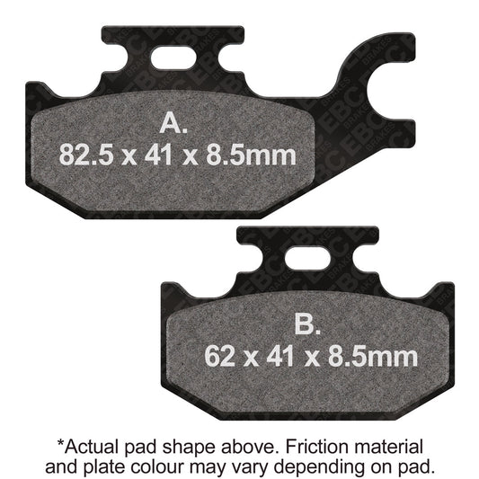 EBC - Carbon SCO Series Pads E391 (SFAC413)