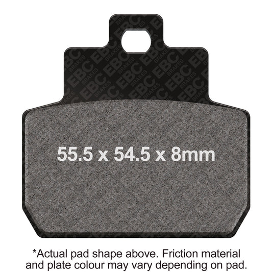 EBC - Carbon SCO Series Pads E391 (SFAC425)