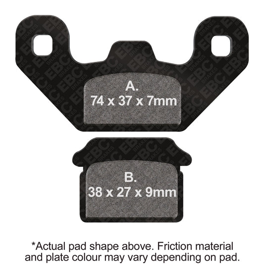 EBC - EBC Pad Set (FA480)