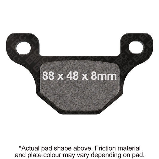 EBC - EBC Pad Set (FA481)
