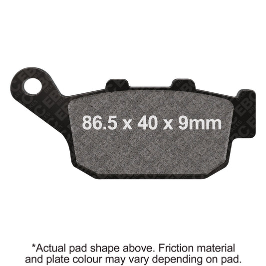 EBC - EBC Pad Set (FA496)