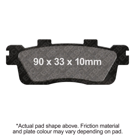 EBC - Carbon SCO Series Pads E391 (SFAC498)