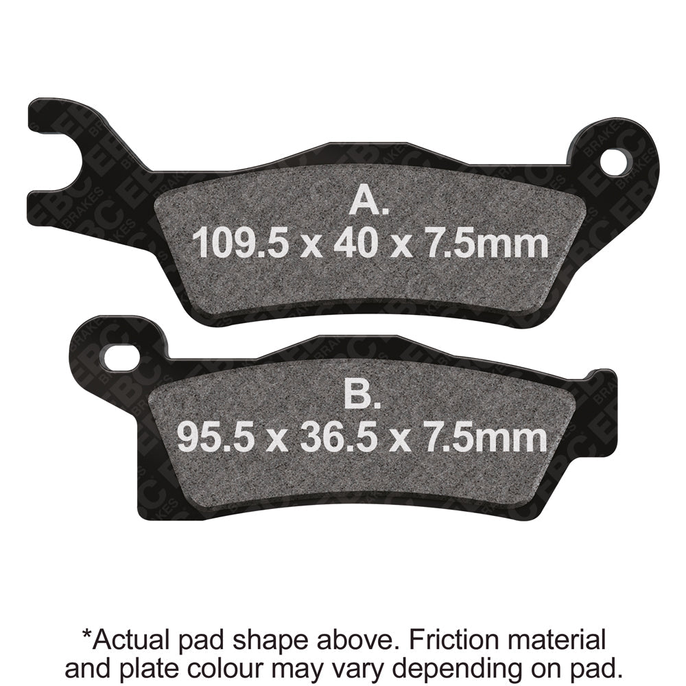EBC - EBC Pad Set (FA617R)