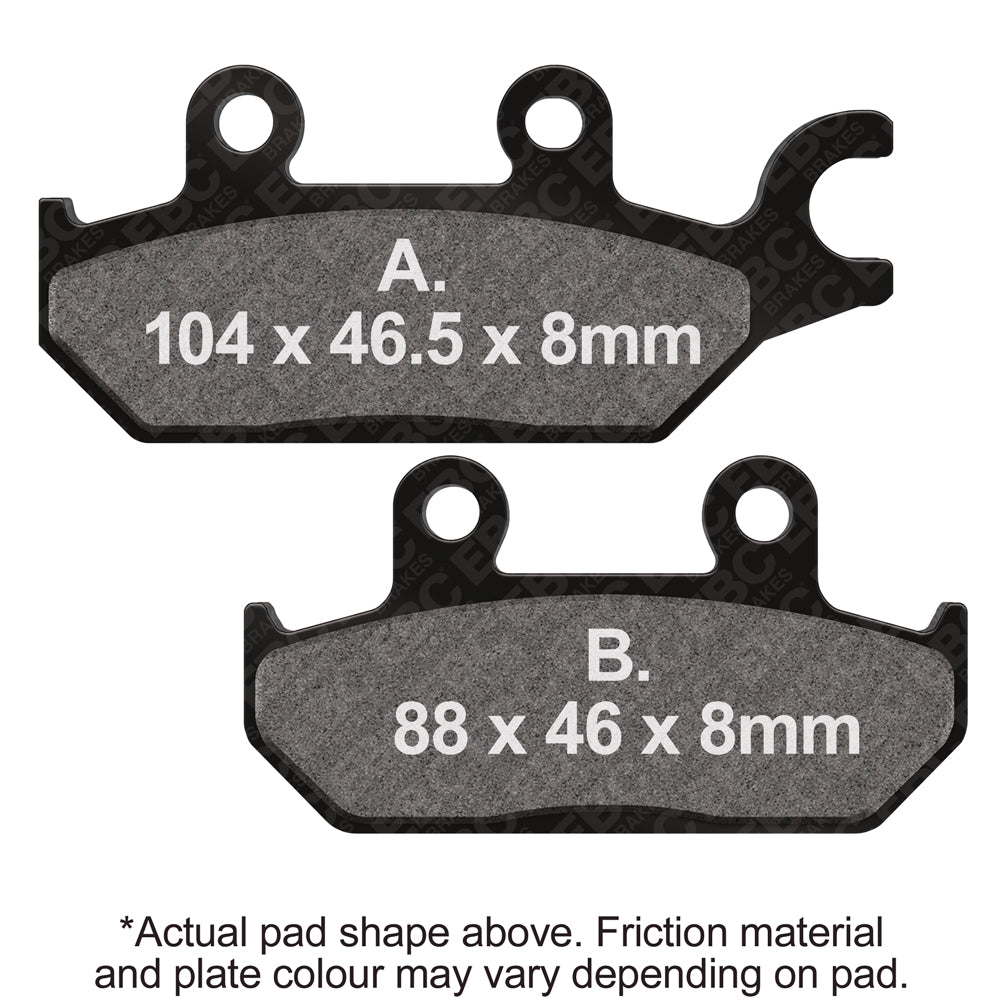 EBC - EBC Pad Set (FA642R)