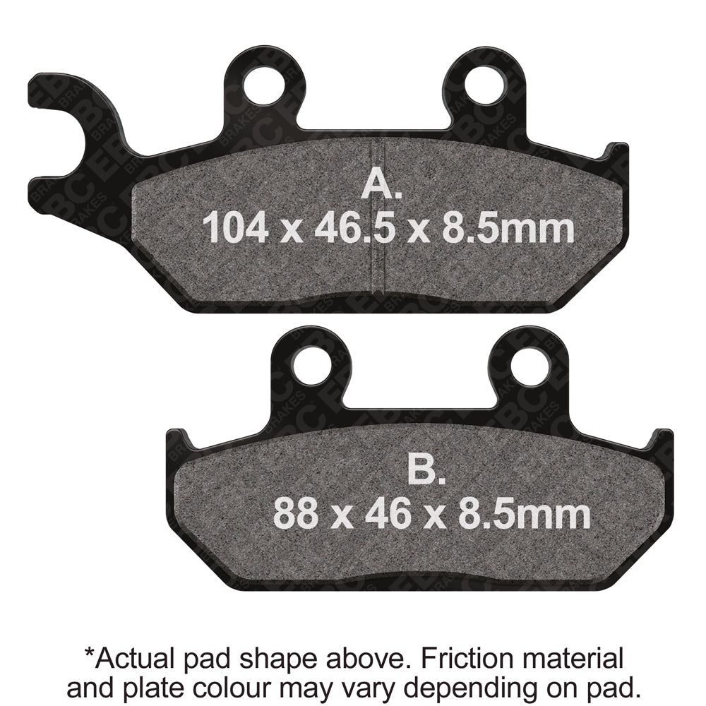 EBC - EBC Pad Set (FA645TT)