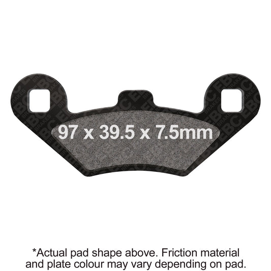 EBC - Carbon SCO Series Pads E391 (SFAC650)