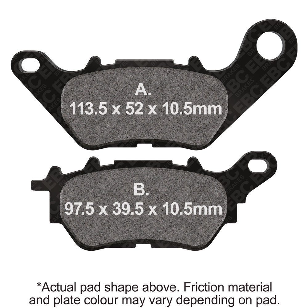 EBC - EBC Pad Set (FA662)