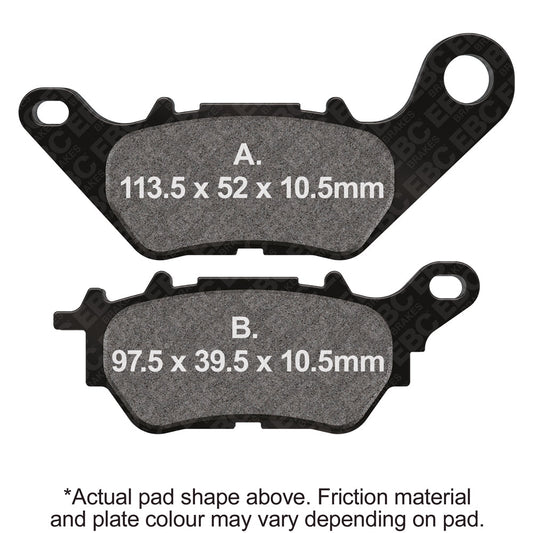 EBC - EBC Pad Set (FA662)