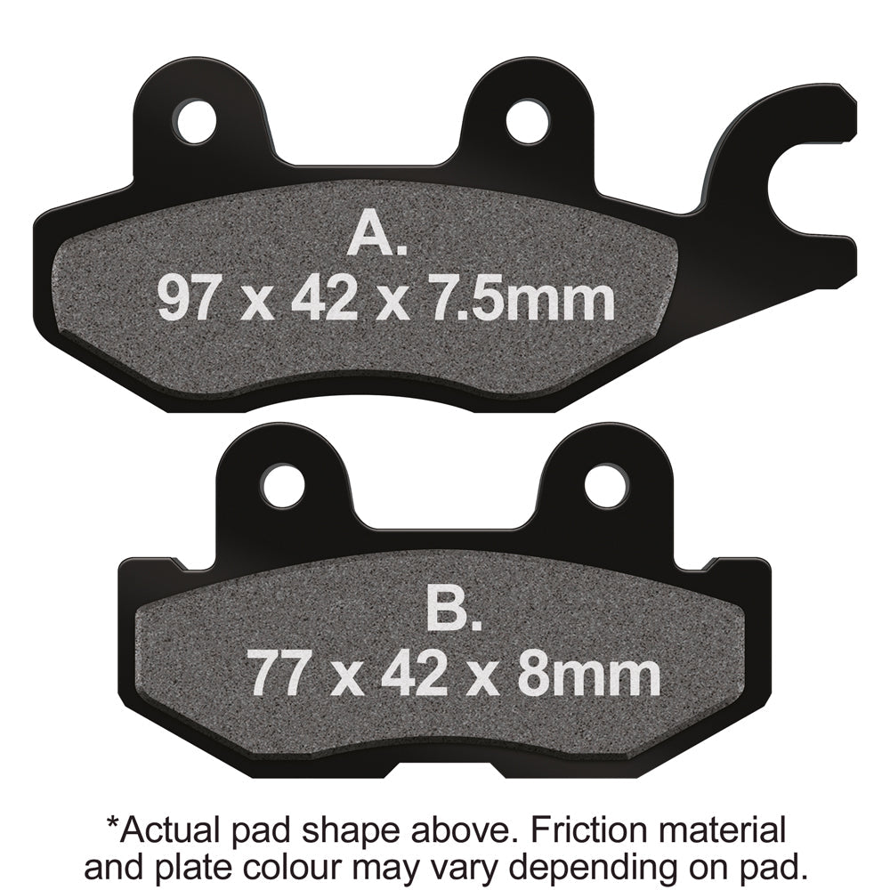 EBC - EBC Pad Set (FA674TT)
