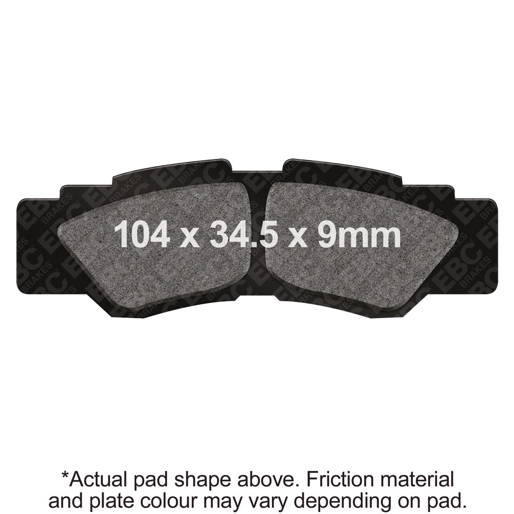 EBC - EBC Pad Set (FA677R)