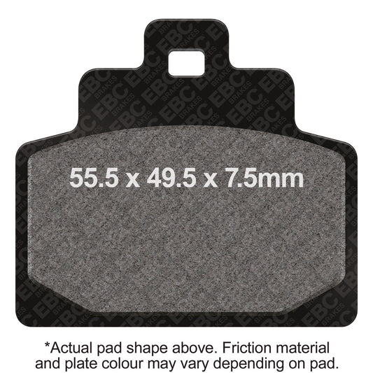 EBC - Carbon SCO Series Pads E391 (SFAC681)