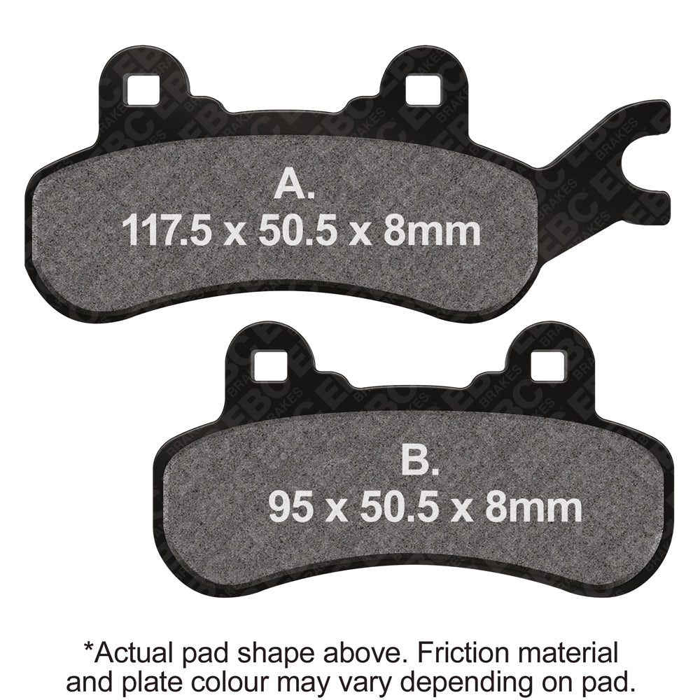 EBC - EBC Pad Set (FA682R)