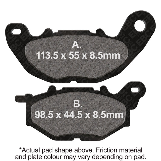 EBC - Carbon SCO Series Pads E391 (SFAC705)