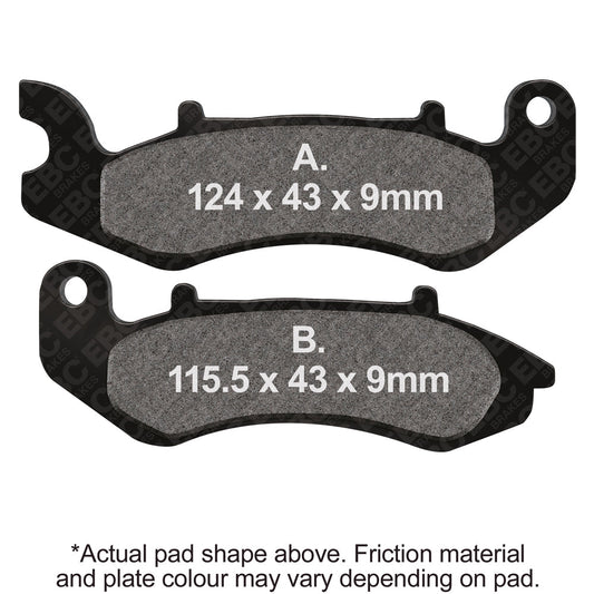 EBC - EBC Pad Set (FA707)