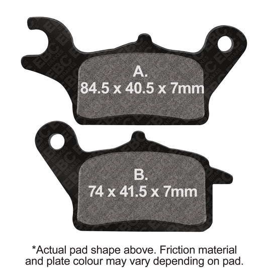 EBC - Carbon SCO Series Pads E391 (SFAC708)
