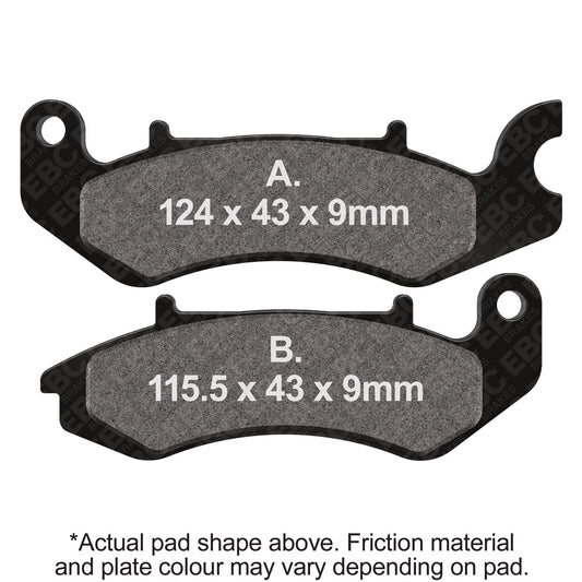 EBC - EBC Pad Set (FA711)