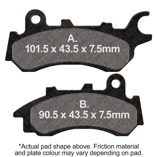 EBC - EBC Pad Set (FA716)