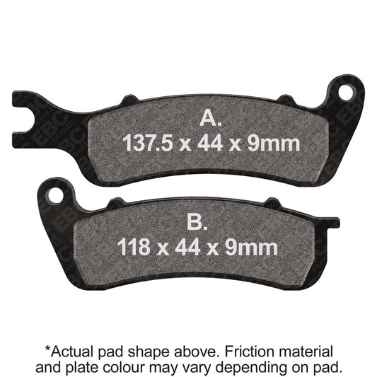 EBC - EBC Pad Set (FA727)