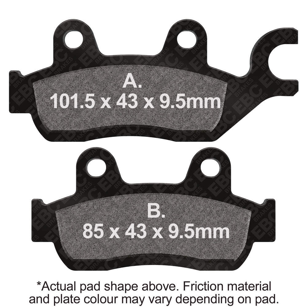 EBC - EBC Pad Set (FA744)