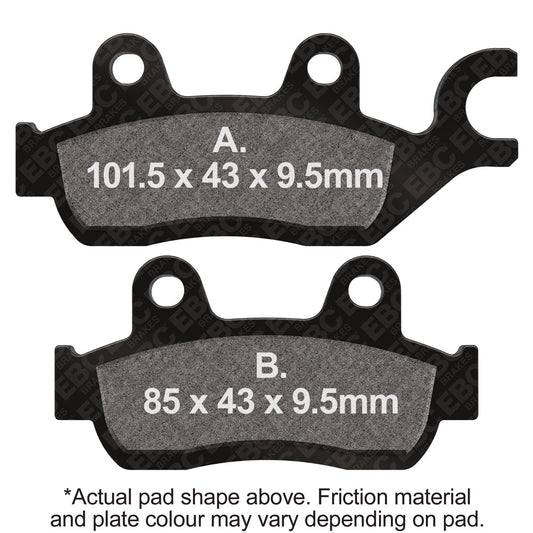 EBC - EBC Pad Set (FA744)