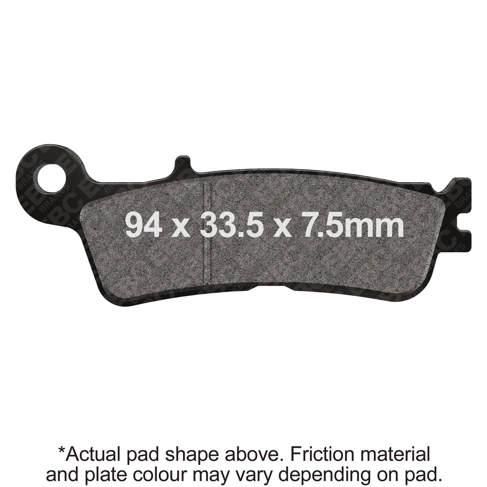 EBC - Carbon TT Pads for Enduro/MX Bikes (FA755TT)
