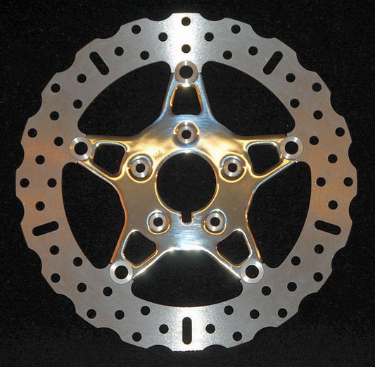 EBC - EBC Polished Stainless Contour Floating Disc For HD (FSD005C)