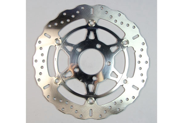 EBC - EBC Polished Hub Streetfighter Custom Brake Discs With Contoured Profile (MD3088CC)
