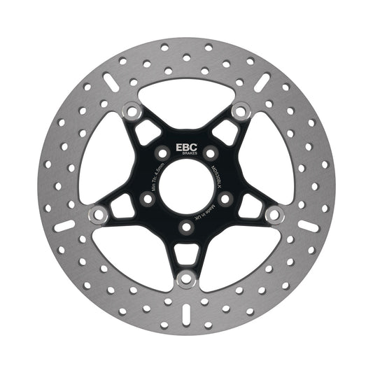 EBC - EBC Black Chrome Centred Stainless Floating Disc For HD (MD530BLK)