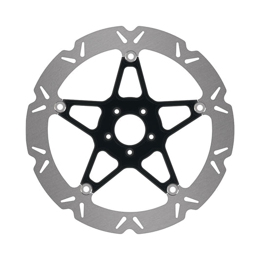 EBC - Front Floating 381mm/15" Oversize Vee Rotor with Black Hub - 5mm thick  (OSVR004-15BLK)