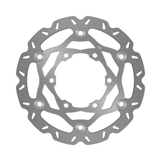 EBC - New Plain Silver Centre Hub Oversize Discs - 250mm - C/W Bracket (OSX6186)