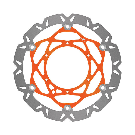 EBC - New Orange Centre Hub Oversize Discs -320mm-C/W Bracket (SMX6032EORG)