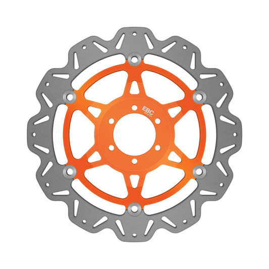 EBC - EBC Vee Disc Orange Centre (VR614ORG)