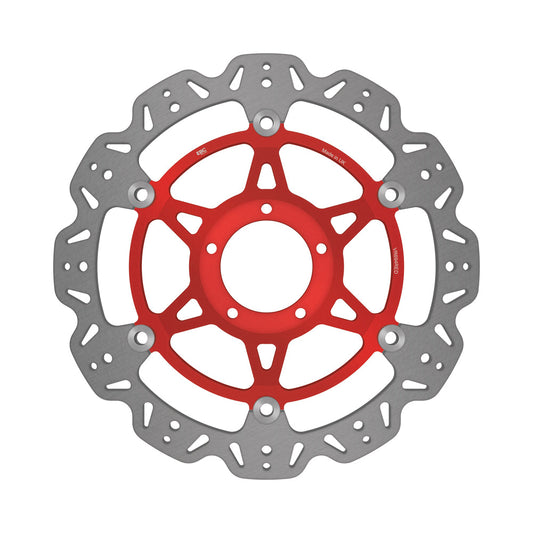 EBC - EBC Vee Disc Red Centre (VR694RED)